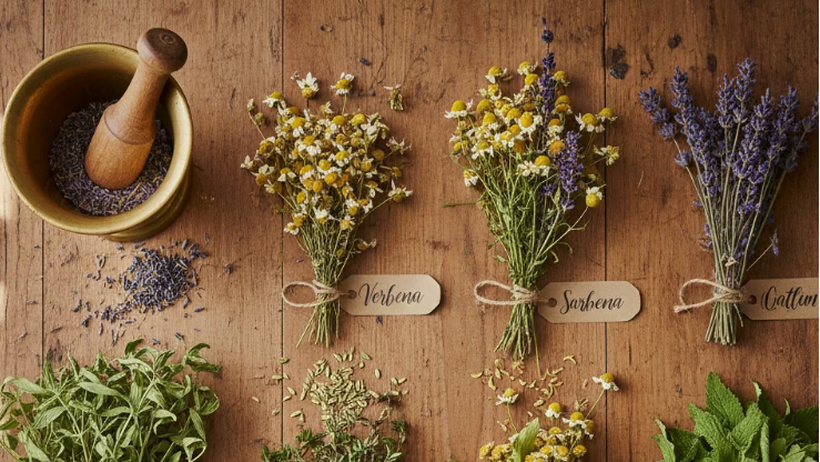 Implantée en Charente, notre maison défend un modèle agricole et artisanal à contre-courant du productivisme industriel. Nous prenons le temps que la nature exige pour chaque floraison et chaque séchage Image